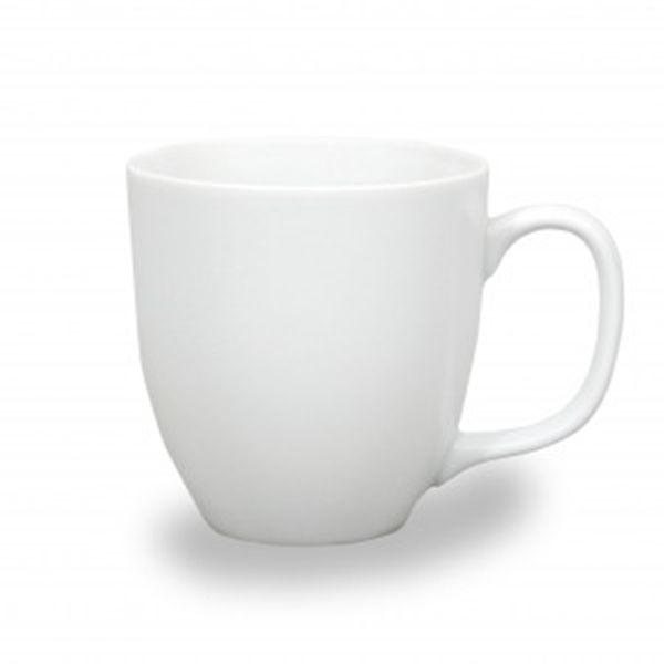 Thun Bella (Plain White) Porcelain Mug 470ml - Set of 6