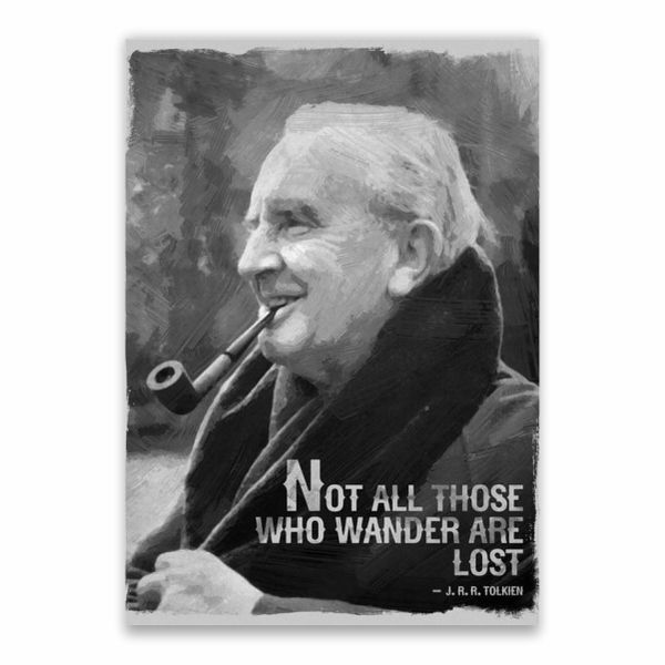 J.R.R Tolkien Poster - A1