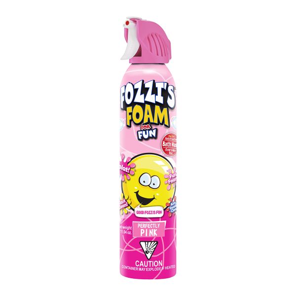 Fozzis Foam For Fun Perfectly Pink 340Ml - 2 Pack