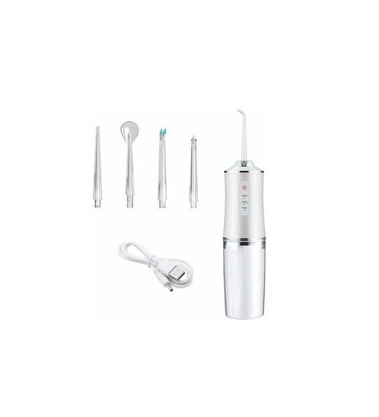 4 in 1 Electric Teeth Flusher &amp; Flosser - White