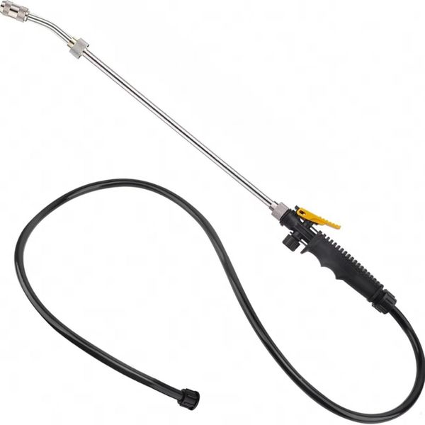 Replacement Sprayer Wand Stainless Steel Adjustable Nozzle Mist To Jet