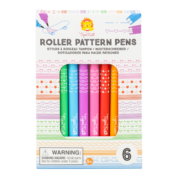 Tiger Tribe - Roller Pattern Pens