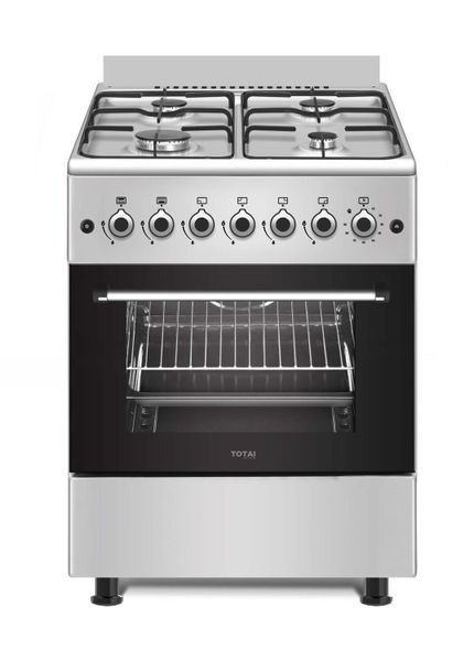 Totai Stle 03/T700-G Premium 4 Burner Gas Stove With Gas Oven &amp; Grill