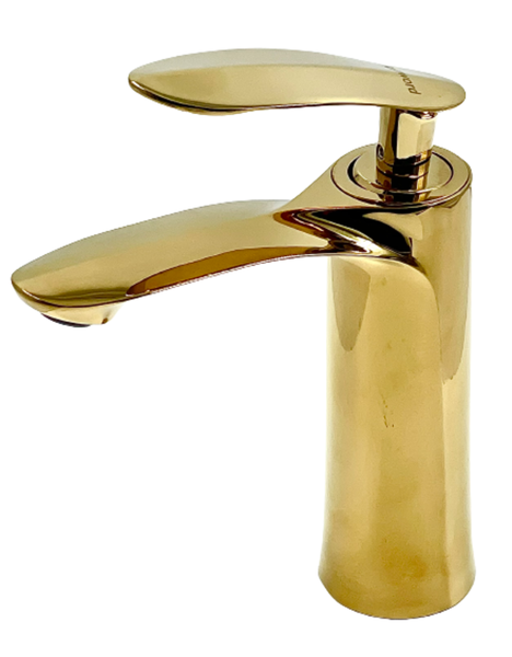 Gold Bathroom Lily Tap Mixer