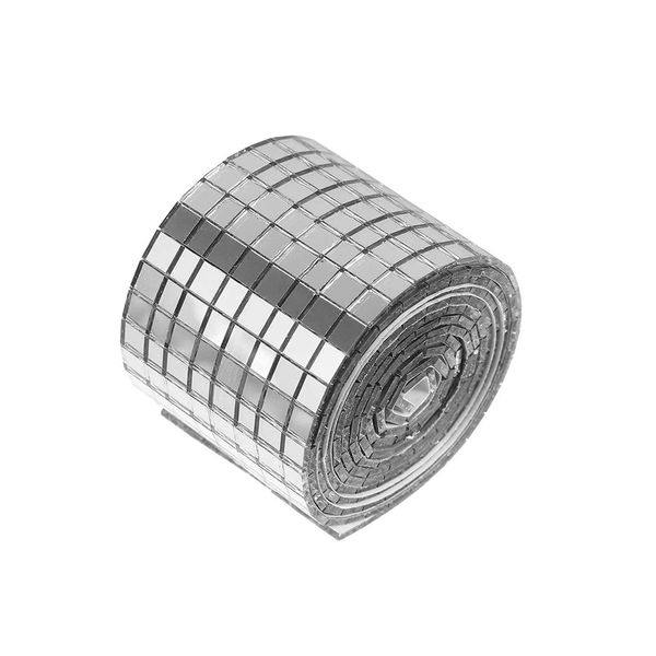 Craft DIY Mosaic Sticker Roll Self Adhesive Disco Ball Tiles