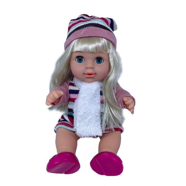 12 inch Lovely Baby Doll With sounds &amp; Accessories GG-2637 - Playset