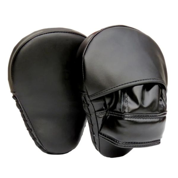 Boxing Pads Curved Focus Mitts for Target Training - Black