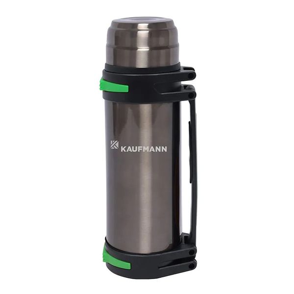 Kaufmann Vacuum Flask Stainless Steel 1.25L Hot &amp; Cold Temperature Control