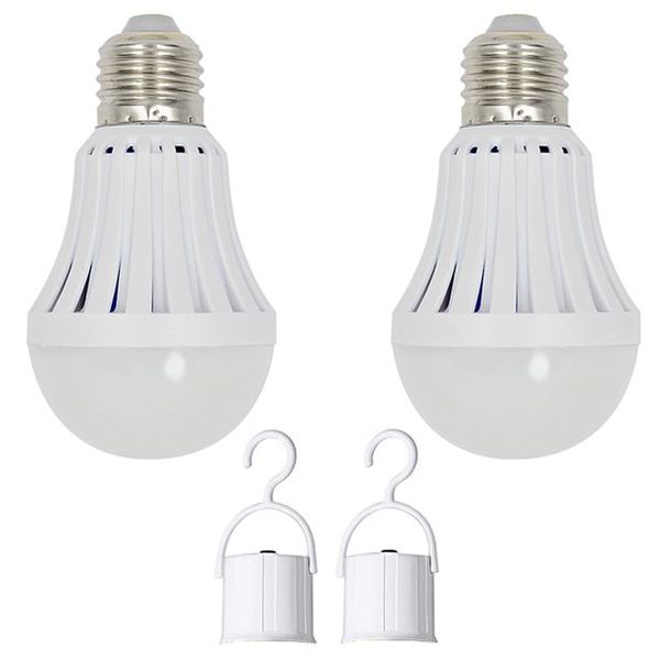 12w Emergency Led Bulb with Battery -2 Pack