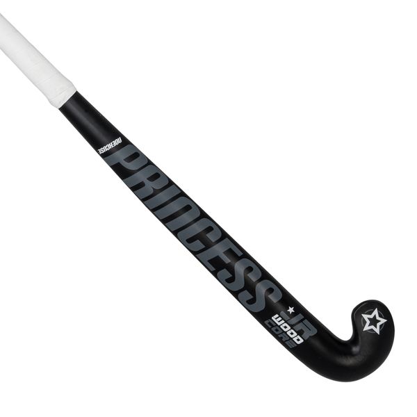 Princess Wood Core Junior Hockey Stick - Black/Grey