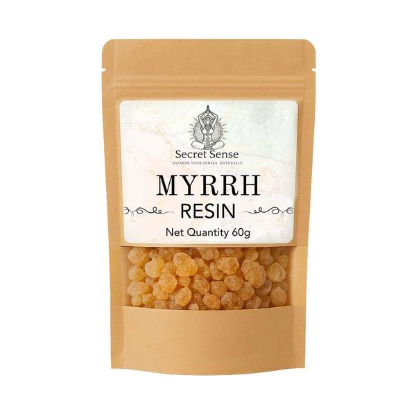 Secret Sense Natural Myrrh Resin Incense - 60g