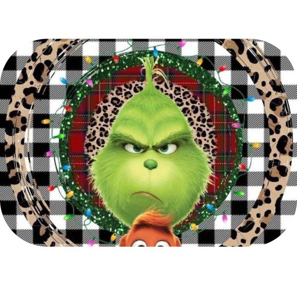 Mad Grinch Printed Mouse Pad
