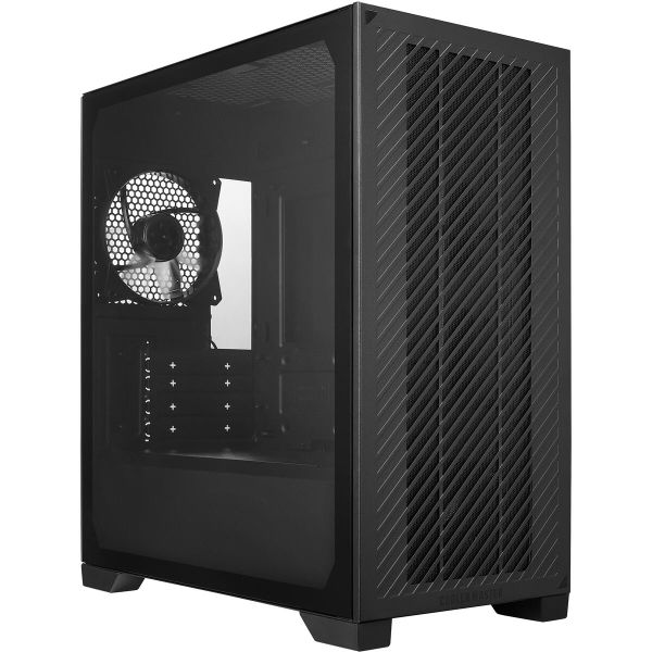 Cooler Master MasterBox Lite 301 Micro-ATX Mini-ITX Black PC Case 120mm Fan