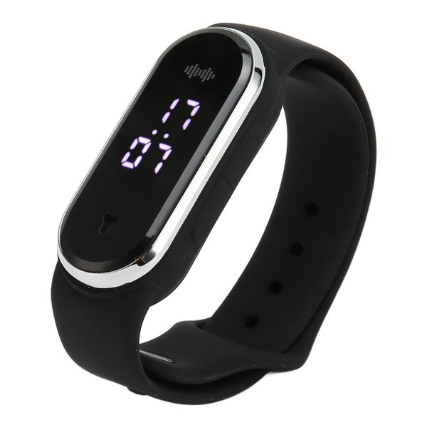Ultrasonic Mosquito Repellent Watch Black