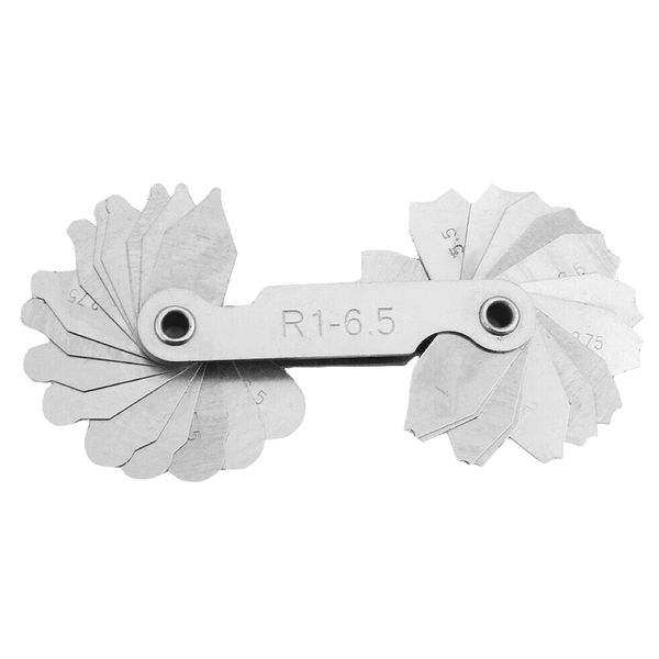 DIY Stainless Steel Convex Radius Gauge Measuring Tool - 68mm