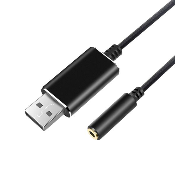 Multifunctional Portable USB External Sound Card Audio Adapter