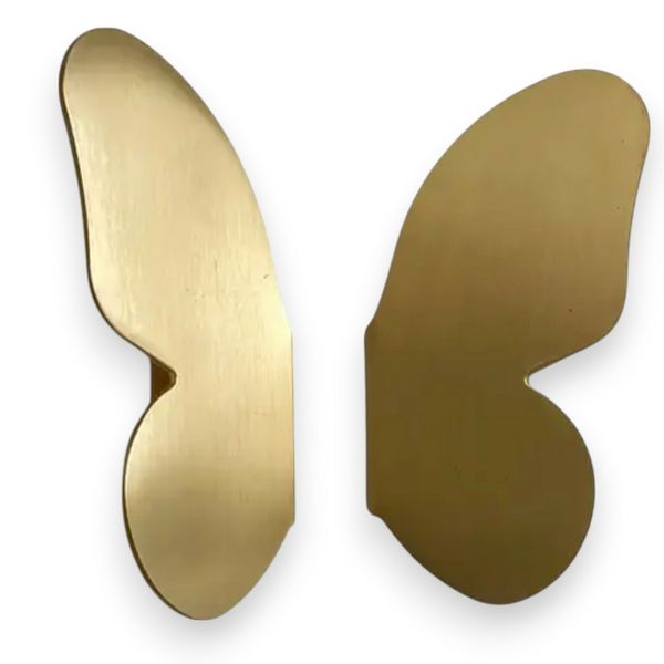 Elegant LuxeWing Butterfly Metal Door Knobs Drawer Pulls Cabinet Handles