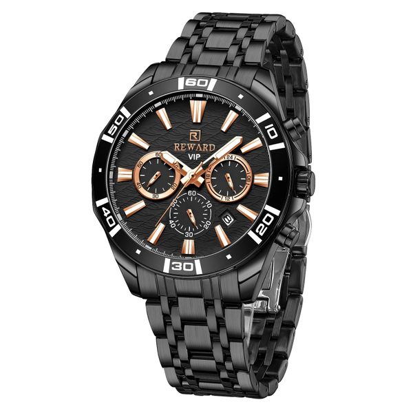 Reward Black Panther Men's Leisure Watch