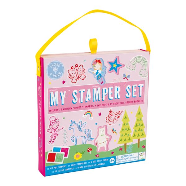 Floss &amp; Rock Stamp Set Creative Art Rainbow Fairy