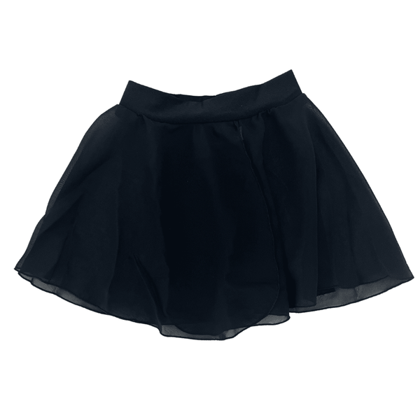 Black Ballet Chiffon Skirt Adult