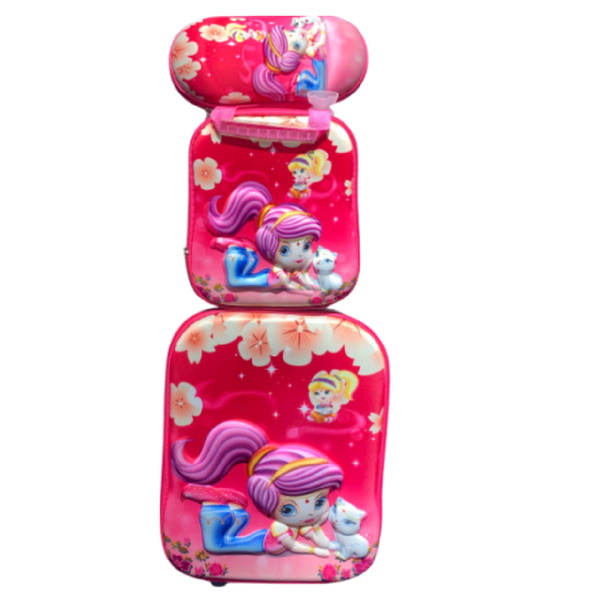 Kids Trolley School Bag 3 Backpacks