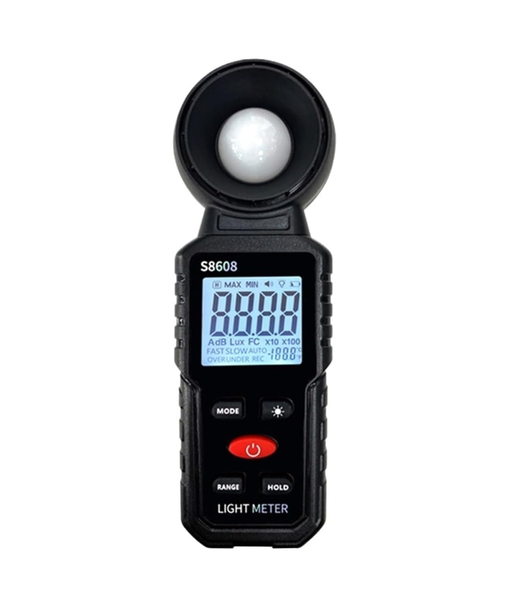 S8608 Digital Illuminance Light Meter Tester 200,000 Lux Meter