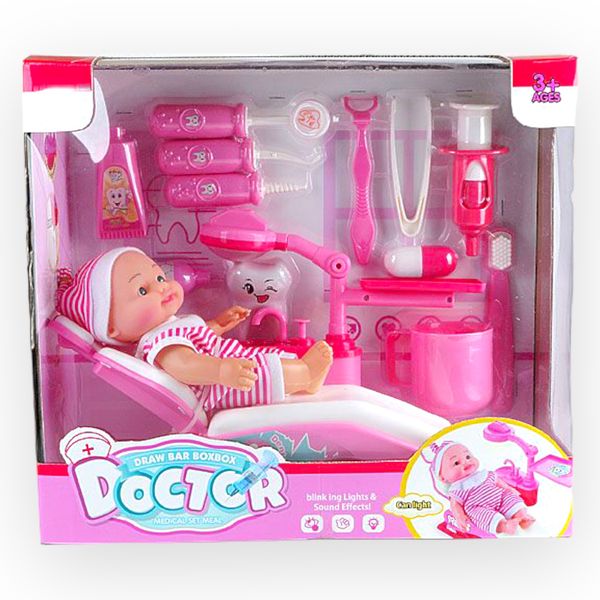 Doctor Dentist and Doll Playset Toy - Toys for Girls