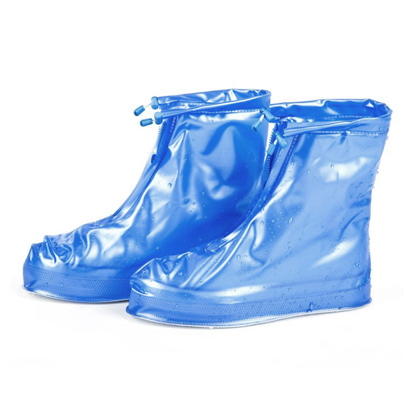 White Waterproof Shoe Covers For Rainy Days 1-Pair