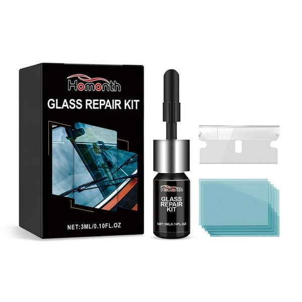 Car Windshield Glass Repair Resin Kit Tools 3ml-Homonth