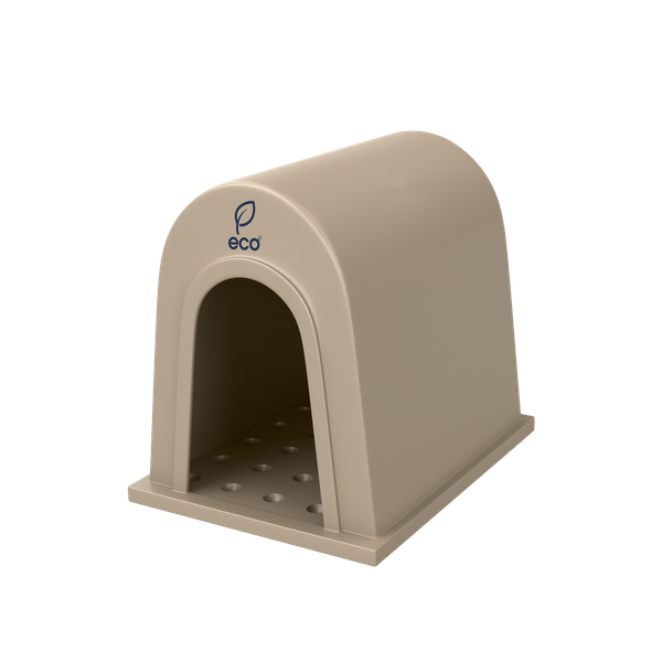 ECO Exploded Kennel Dog House - Desert Beige - Small
