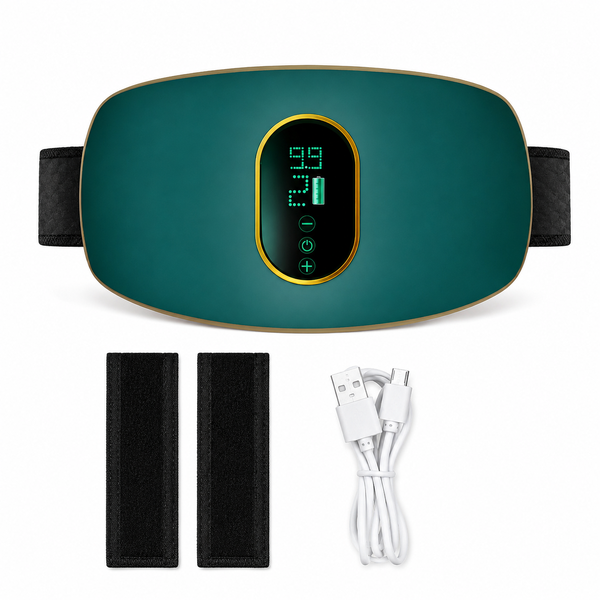 Rechargeable Vibration Massage Belt for Waist &amp; Abdomen