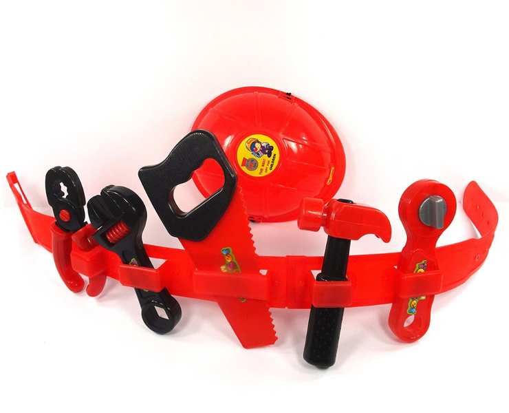 Fire Rescue Tool Kit Boys Playset 9 Pieces