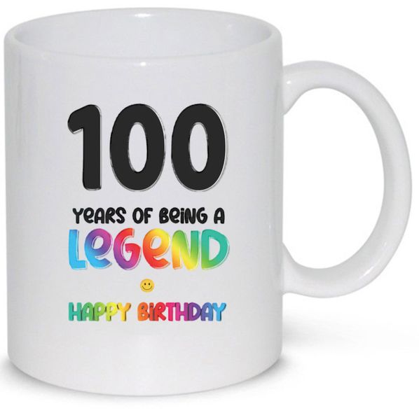 100 Years Legend Birthday - 1 Pack Mug