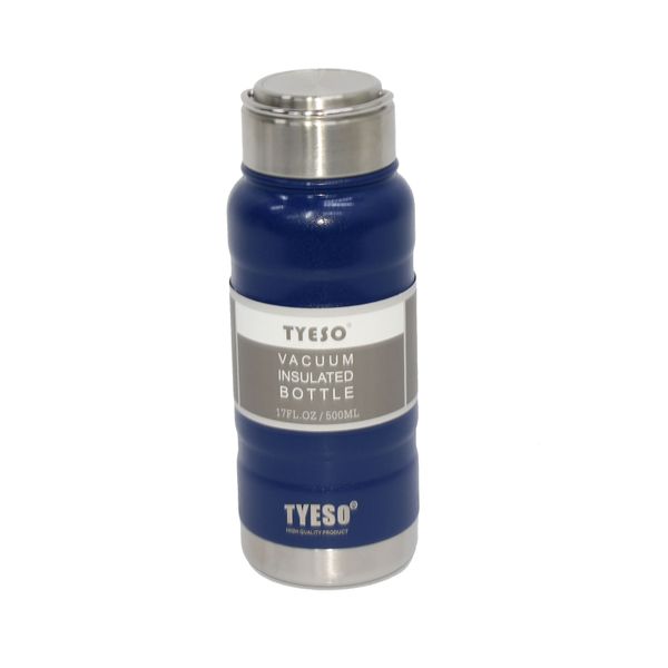 Tyeso Thermal Flask 500ML Vacuum Insulated Bottle - Blue