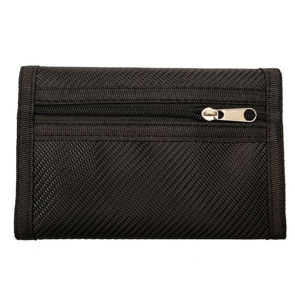 Men's Foldable Wallet, Storage Bank Card Zipper Bag, Long