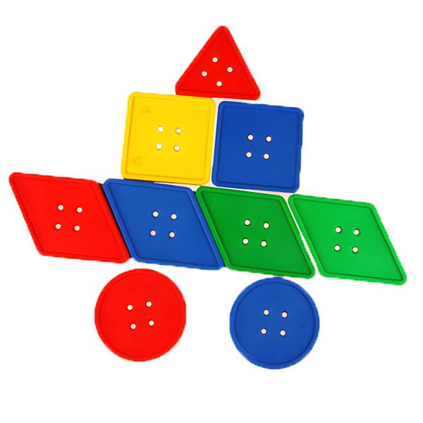 Educational Stem Braiding Building Blocks Toys With Strings