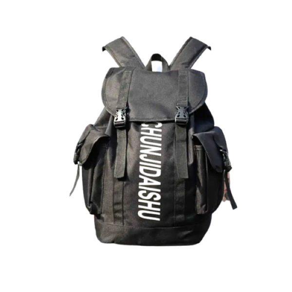 Large Capacity Flap Backpack\School bag with Graphic Letter