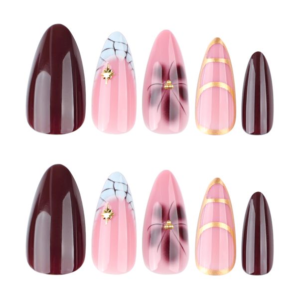 Nail Art-Flower Wearable Nail Art