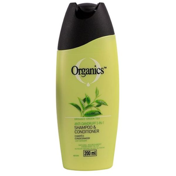 Organics Anti Dandruff 2in1 Shampoo and Conditioner 200ml