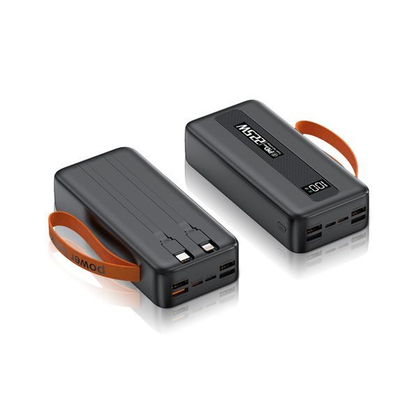Redisson 30000mAh Power Bank 22.5W Fast Charging /USB-C&amp;Lighting Cables
