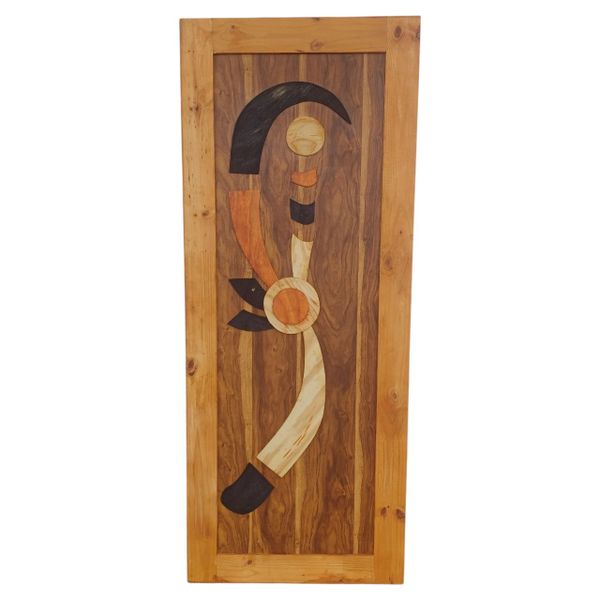 SMTE - MB PINE DOOR Type 2 - Wooden Interior Door l (203cm x 82cm)