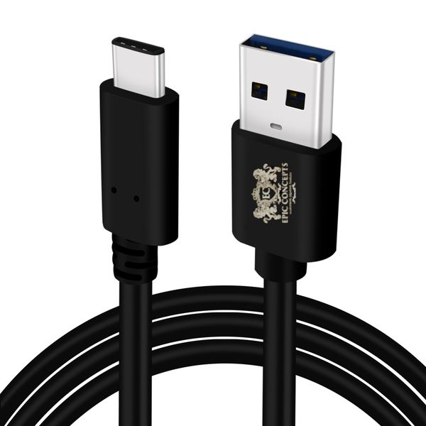 Nylon Braid USB 3.0 to Type C 60W Fast Charging &amp; 5Gbps Data Transfer Cable