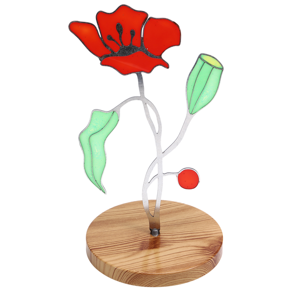 Suncatcher Stained Flower Table Decor Hostess Gift