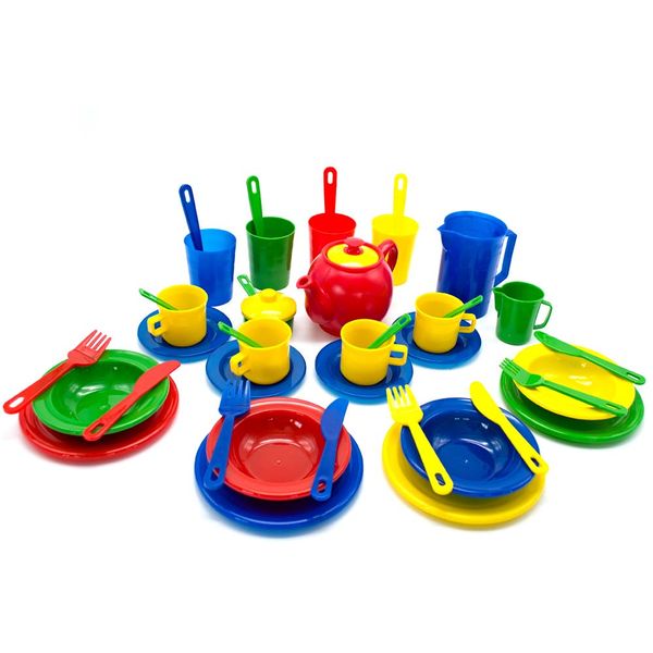 Greenbean Dinner &amp; Tea Set: 43 Pieces