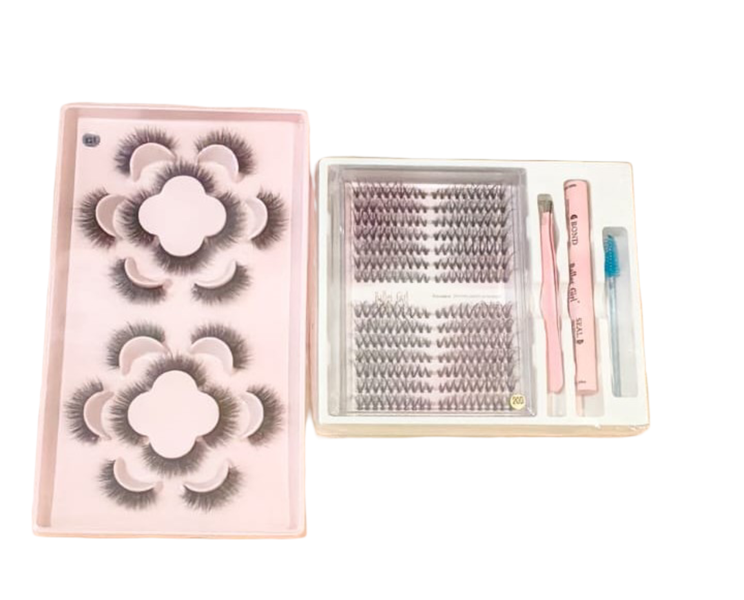 Ballet Girl Clusters &amp; False Lashes Set