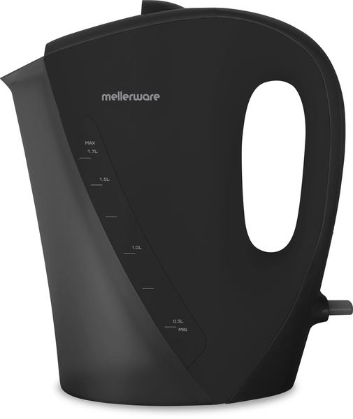 Mellerware Kettle Corded Plastic Black 1.7L 2200W "Zambezi