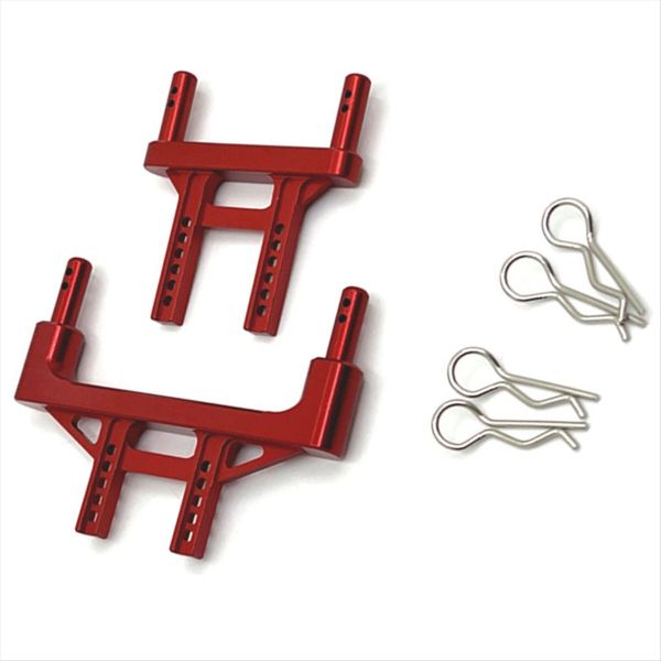 Metal Front and Rear Body Mount Post for Scy Jjrc 1/16 Q130 Black
