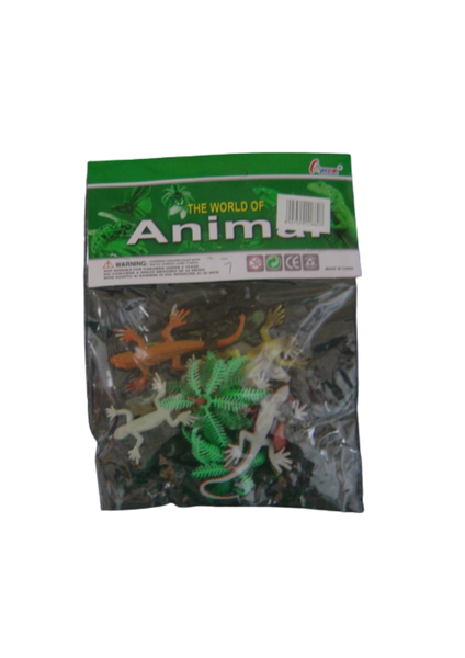 NAS007 12pc Lizard Playset