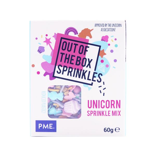 PME Out of The Box Sprinkle Mix, Unicorn Mix 60g
