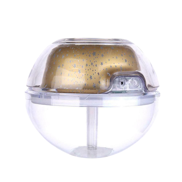 Crystal Aroma Humidifier With Night Light Projection